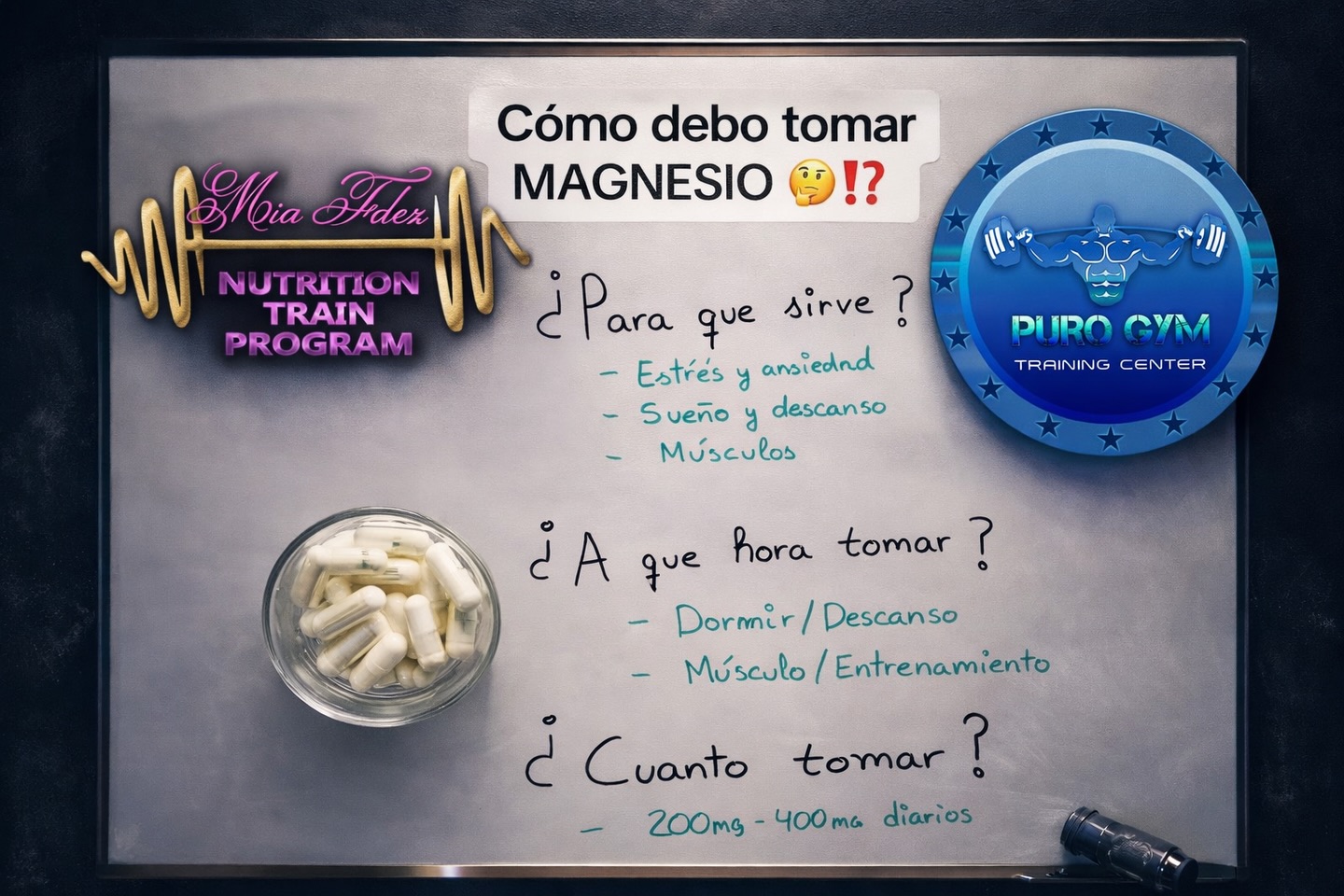 Disponible en @purogymtrainingcenter